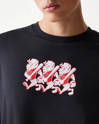 חולצת ניו ארה New Era Baseball Cows Character Oversized T-Shirt | גברים