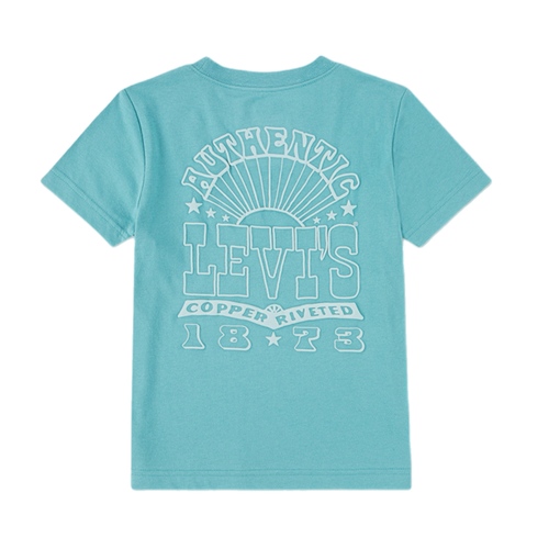 חולצה LEVIS מידות 2-16 לילדים בגוון טורקיז