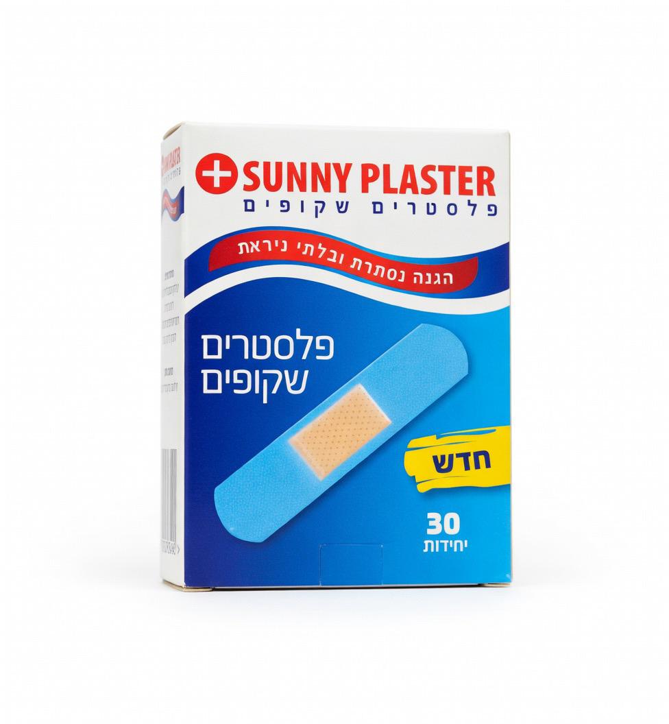  פלסטרים שקופים | 30 יח׳ 