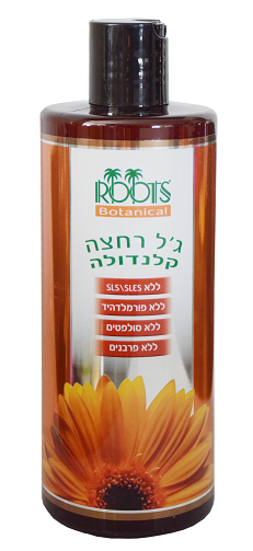 ג'ל רחצה קלנדולה רוטס - מכיל 500 מ