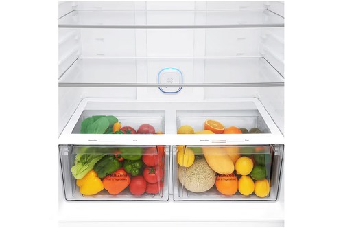 מקרר מקפיא עליון LG אל ג’י GR-M6981SE עם התקן שבת נירוסטה
