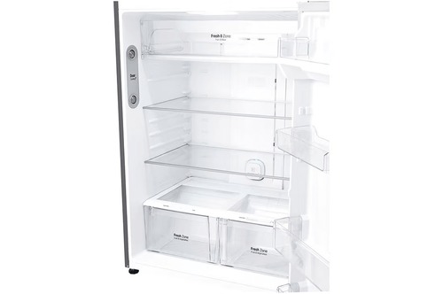 מקרר מקפיא עליון LG אל ג’י GR-M6981SE עם התקן שבת נירוסטה