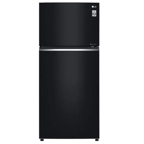 מקרר מקפיא עליון 506 ליטר דגם GR-M6781BU LG זכוכית שחורה
