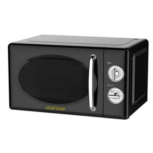 מיקרוגל שחור Gold Line RETRO 20L דגם 20MX35-LB