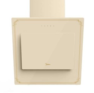 קולט אדים זכוכית שמנת 60 ס"מ MIDEA דגם 6536 E60TEW2J82 