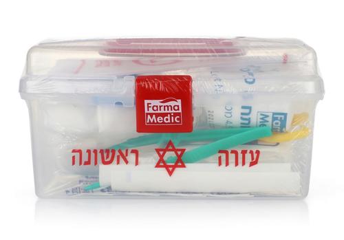 ערכת עזרה ראשונה בקופסה