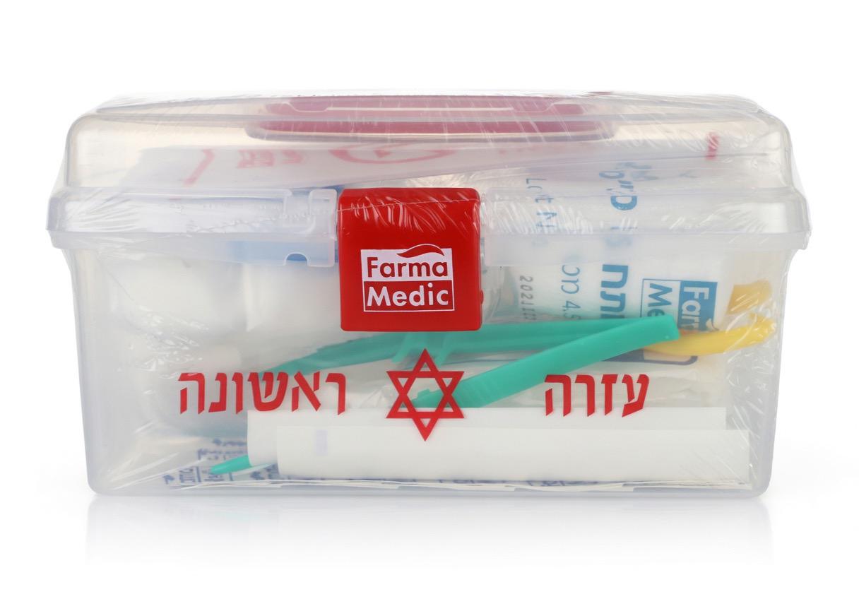 ערכת עזרה ראשונה בקופסה