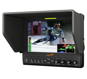 מסך Lilliput 7'' advanced field monitor with hdmi out 663/o/p2