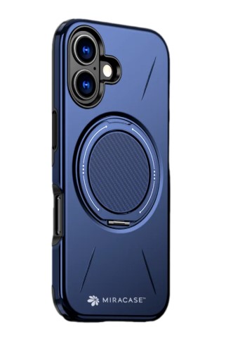 כיסוי פלסטיק כחול עבור Miracase Miramag iPhone 17