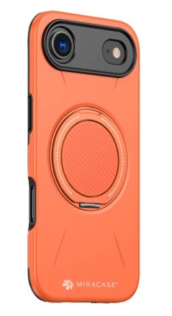 כיסוי פלסטיק כתום עבור Miracase Miramag iPhone 17 Air