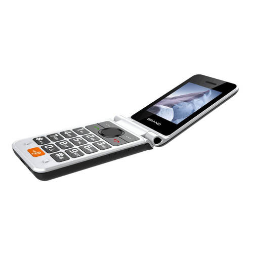 טלפון נייד למבוגרים סליידר Slider W80 4G בצבע שחור