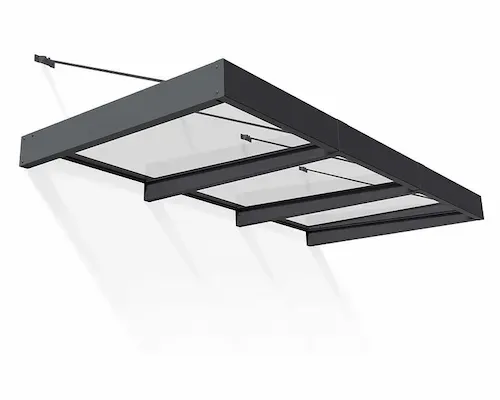 גגון SOPHIA XL אפור שקוף 1.4x2.9 הובלה חינם 706974