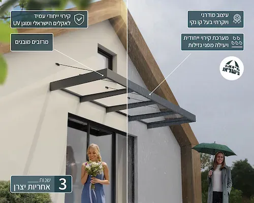 גגון SOPHIA XL אפור - לבן אופל 1.4x1.9 הובלה חינם 707400