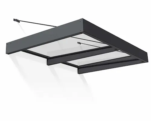גגון SOPHIA XL אפור שקוף 1.4x1.9 הובלה חינם 706973