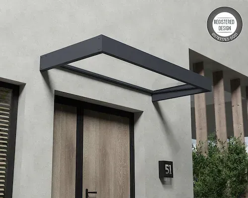 גגון SOPHIA אפור שקוף 1X2.2 הובלה חינם 706122 