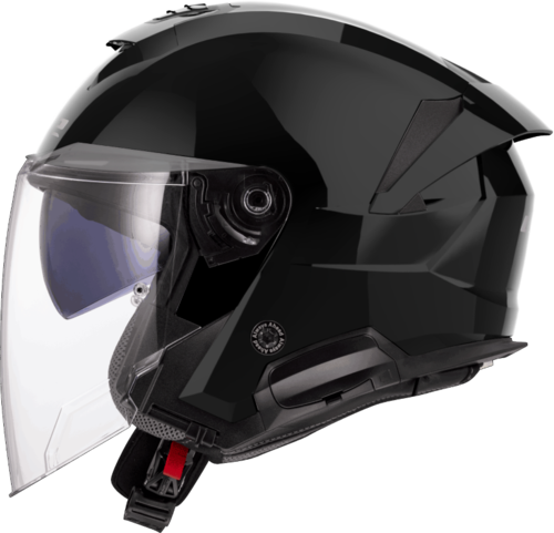 קסדת 3/4 אל אס 2 ורסו 2 שחור מבריק – LS2 OF618 VERSO II : Gloss black