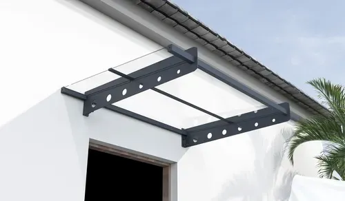 גגון אלומיניום לדלת/חלון דגם אירופה W Garden Top 
