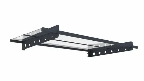 גגון אלומיניום לדלת/חלון דגם אירופה R Garden Top 