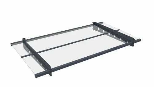 גגון אלומיניום לדלת/חלון דגם אירופה R Garden Top 