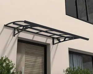 גגון AMSTERDAM אפור שקוף 1.4x2.2 הובלה חינם 705458