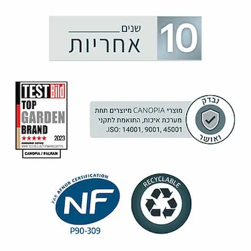 קירוי בריכה טלסקופי קשיח MAJORCA 4x6 הובלה חינם 707178