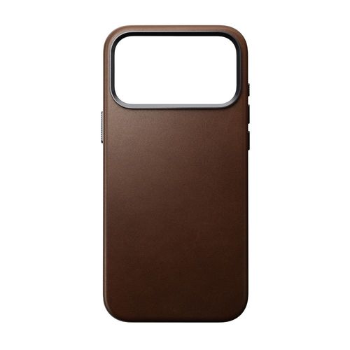 כיסוי NOMAD Traditional Leather עבור Iphone 17 Pro חום