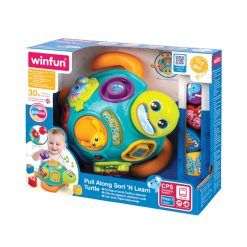 הצב החכם – צעצוע לימוד צורות, צבעים ומספרים לפעוטות