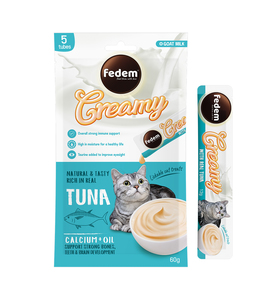 Creamy  בטעם טונה עם חלמון ביצה (12יח בקרטון)