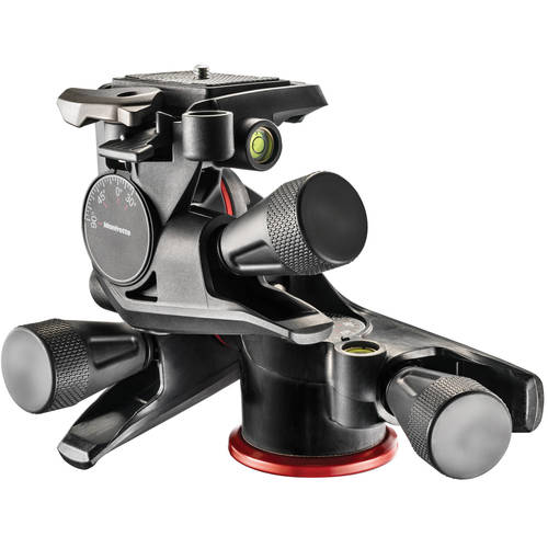 ראש תלת מימד לחצובה Manfrotto XPRO Geared 3-Way Pan/Tilt