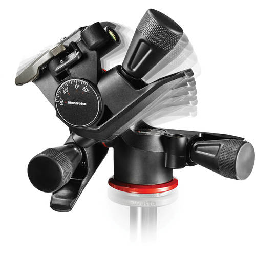 ראש תלת מימד לחצובה Manfrotto XPRO Geared 3-Way Pan/Tilt