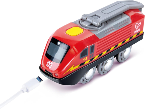 קטר רכבת חשמלי נטען עם ידית / USB– נסיעה חכמה ללא סוללות 1