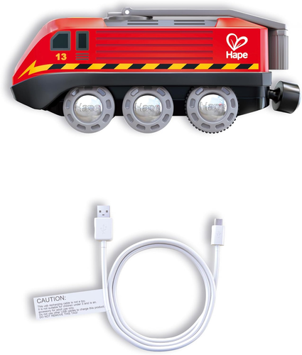 קטר רכבת חשמלי נטען עם ידית / USB– נסיעה חכמה ללא סוללות 5