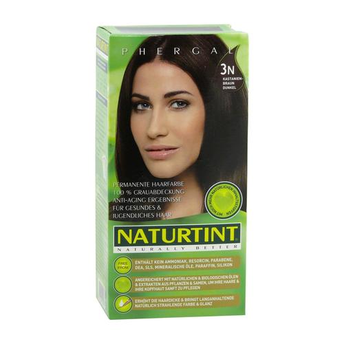 צבע שיער קבוע 3N נטורטינט - חום ערמונים כהה | טבע זול