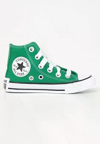 CONVERSE- אולסטאר ילדים גבוה ירוק