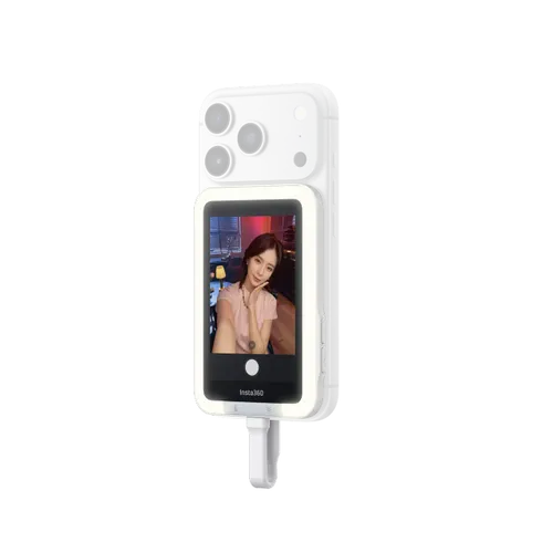 מסך סלפי אחורי לסמארטפון עם תאורה Insta360 Snap Selfie Screen