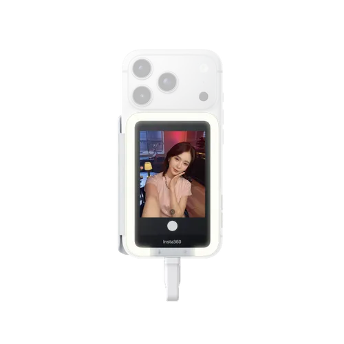 מסך סלפי אחורי לסמארטפון עם תאורה Insta360 Snap Selfie Screen