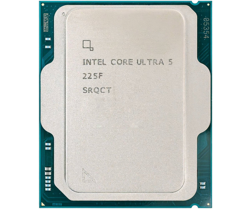 מעבד Intel Ultra 5 225F Tray No GPU Up to 4.9Ghz AI BOOST 13TOPS