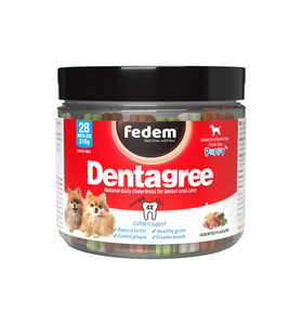 Dentagree דנטל סטיקס בטעמים שונים לגורים (18יח בקרטון)