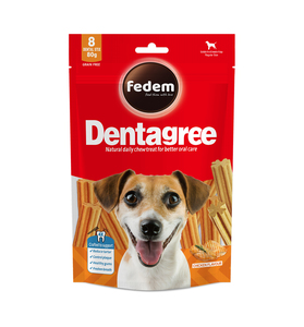 Dentagree דנטל סטיקס בטעם עוף 80 גר (18 יח בקרטון)