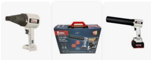 מפוח טורבו  חזק במיוחד נטען Krauss MAK-7799-Li-Turbo 20V Brushless +[ סוללה ומטען ]
