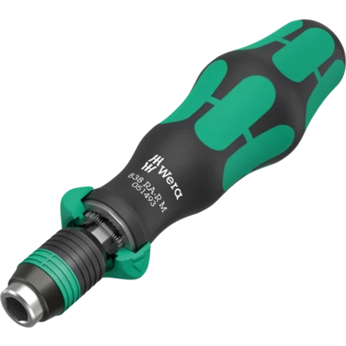 ידית מברג לביטים 1/4 ראצ'ט RA-R M 838 - ווארה WERA