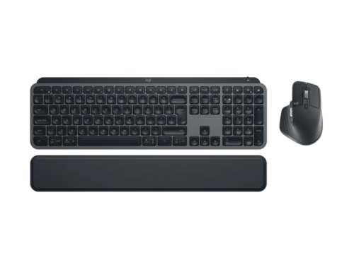 סט מקלדת ועכבר אלחוטי/בלוטוס Logitech MX Keys S Combo 920-011614 Wireless Mouse-Keyboard