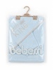 מגבת רחצה עם קפוצ'ון לתינוק Little King תכלת Bebessi