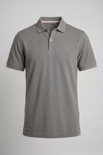 חולצת פולו אפור ירוק NON IRON