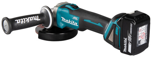 משחזת זווית נטענת 18V 5 אינץ MAKITA DGA454Z מנוע Brushless 8500 סלד גוף בלבד דיסק 125 מ״מ