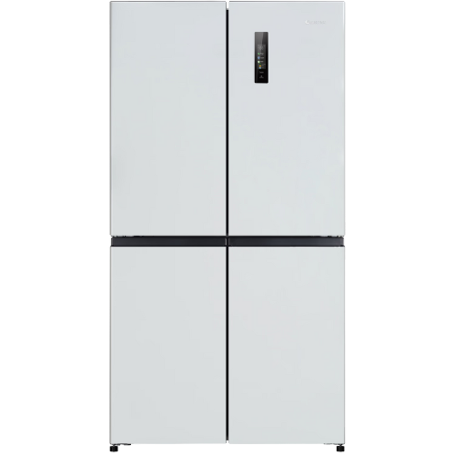 מקרר 4 דלתות 601 ליטר נטו Electra EL6610W עם מפסק תאורה באישור מכון צומת - גימור לבן אחריות ע