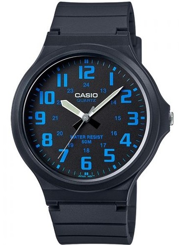 CASIO MW-240-2B מספרים גדולים ברורים