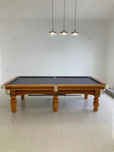 שולחן סנוקר מקצועי 9 פיט CROWN עץ טבעי קראון 