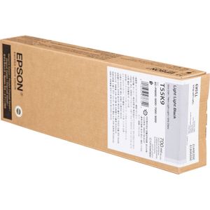 דיו אפור בהיר למדפסת Epson T55X9 Light Light Black Ink 700ml