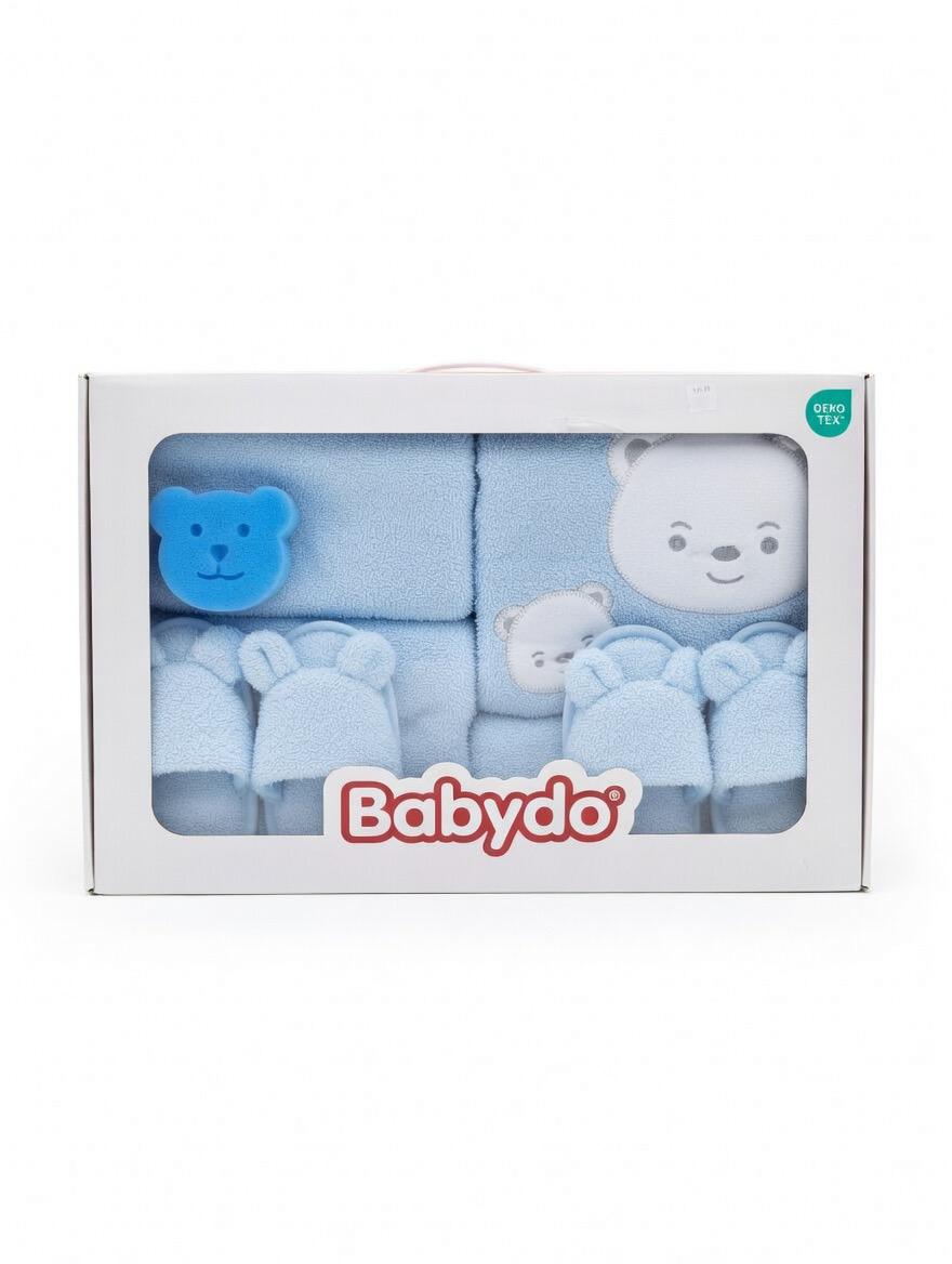 סט רחצה Babydo 5 חלקים – דובי כחול